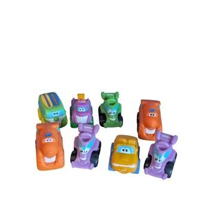 Tonka Chuck & Friends Car Toys Lot of 8 Kids Vehicles‎ Plastic Play Set
